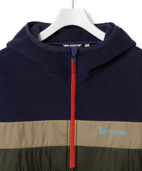 ADAM ET ROPE' パーカー 【cotopaxi】TECA FLEECE HOODED HALF ADAM ET ROPE' パーカー 【cotopaxi】TECA FLEECE HOODED HALF