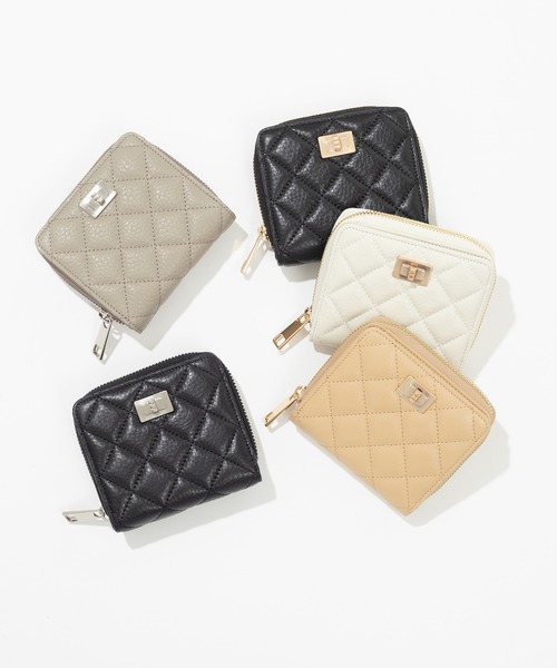 ZAKKA-BOX 財布 「NOVE-21-3」キルティングチェーンミニ