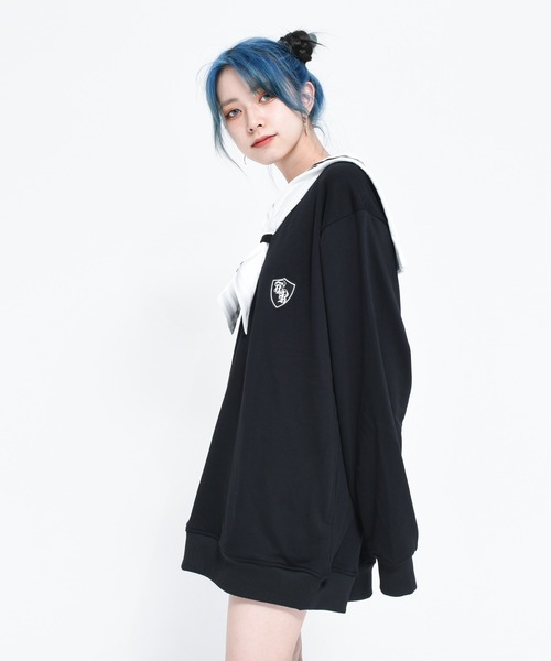をいち スウェット プルオーバースウェットシャツ ZOZOTOWN PayPayモール店 - 通販 - PayPayモール 『TRAVAS TOKYO/トラバス トーキョー』Sailor collor PO/セーラーカラー ユニセック