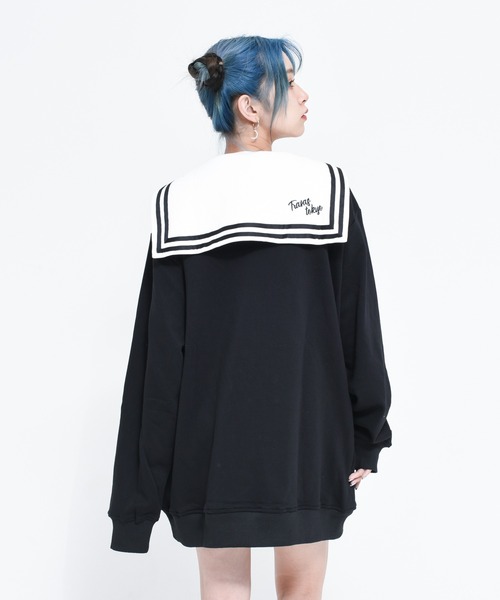 をいち スウェット プルオーバースウェットシャツ ZOZOTOWN PayPayモール店 - 通販 - PayPayモール 『TRAVAS TOKYO/トラバス トーキョー』Sailor collor PO/セーラーカラー ユニセック