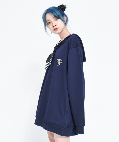をいち スウェット プルオーバースウェットシャツ ZOZOTOWN PayPayモール店 - 通販 - PayPayモール 『TRAVAS TOKYO/トラバス トーキョー』Sailor collor PO/セーラーカラー ユニセック