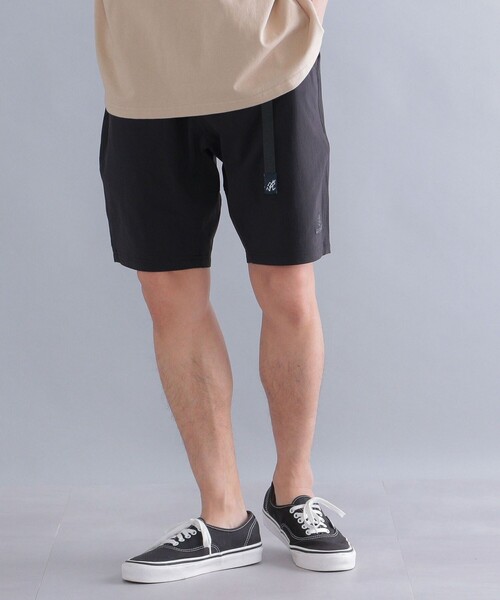 ✨極美品✨ グラミチ シップスエニィ 別注 ショートパンツ ナイロン 黒 ✨極美品✨ グラミチ シップスエニィ 別注 ショートパンツ