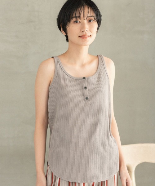 タンクトップ 2WAYリブタンク 262575