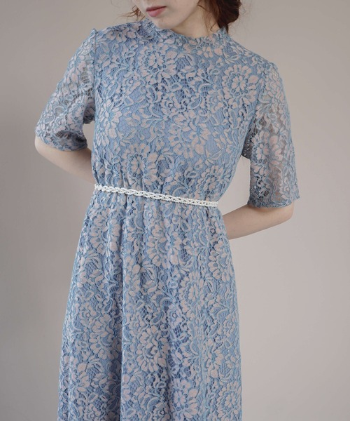 パイピングレースAラインドレス レディース kaene｜パイピングレースAラインドレス | Rakuten Fashion(楽天