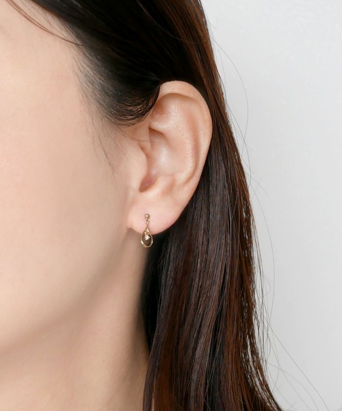 VENDOME AOYAMA（ヴァンドーム青山） ピアス K10YG ダイヤモンド