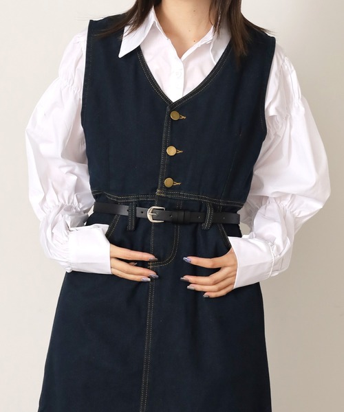 ▼美品✨ドゥロワー【36】ケヌキウール Vネック ジャンパースカート ワンピース ▽美品✨ドゥロワー【36】ケヌキウール Vネック ジャンパー