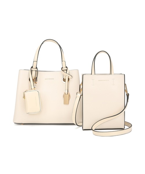 MERCURYDUO  ゴールド　パーティー　バッグ　２WAY MERCURYDUO（マーキュリーデュオ） ハンドバッグ 「MERCURYDUO
