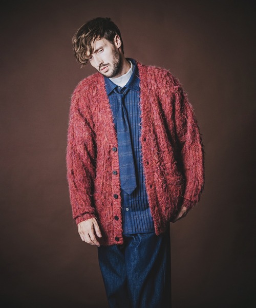 dries van noten 23aw シャギーカーディガン シャギーカーディガン カーディガン メンズ トップス 送料無料