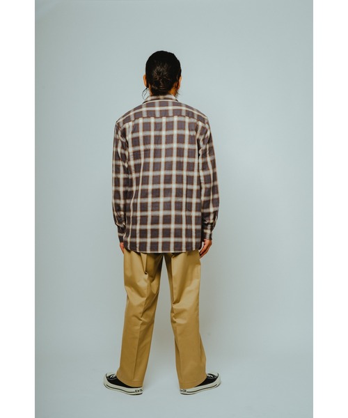 BIG MIKE（ビッグマイク） シャツ ビックマイク/ 26春夏新作 オンブレ