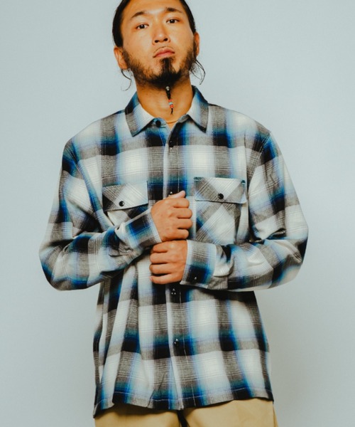 BIG MIKE（ビッグマイク） シャツ ビックマイク / 26春夏新作 オンブレ