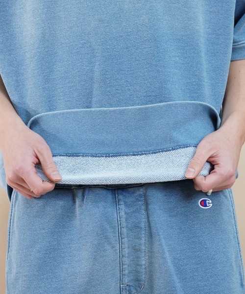 Amazon.co.jp: [チャンピオン] スウェット 半袖 丸首 Relax Fit
