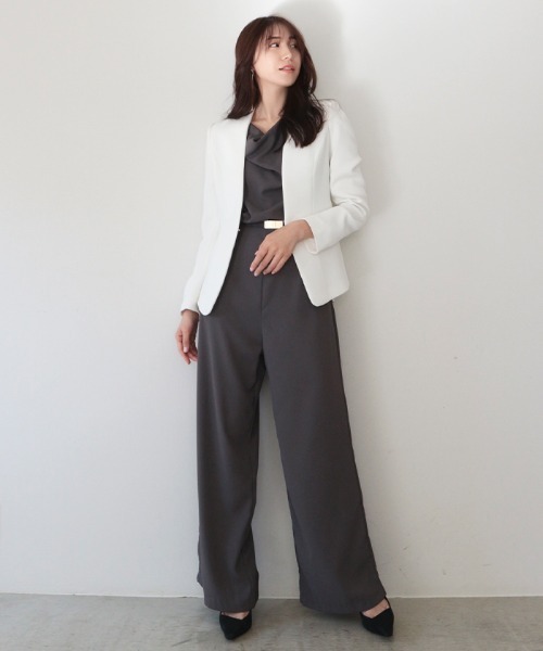 AMBIENT（アンビエント） ジャケット ノーカラージャケット ノーカラー