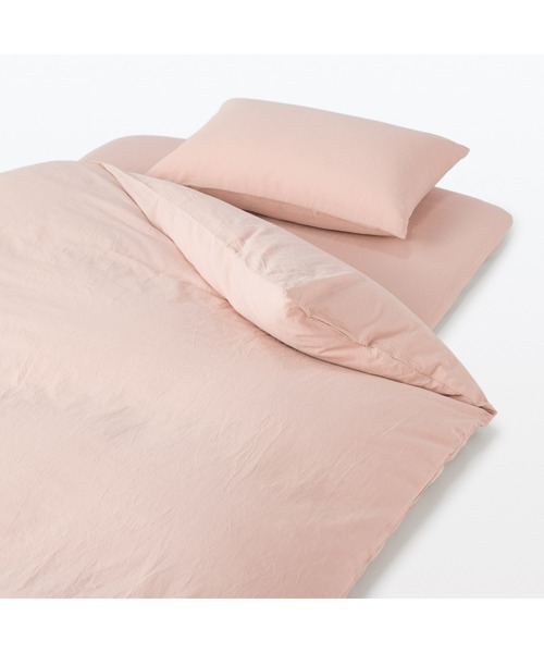 無印良品　洗いざらし　ベッドカバーセット　シングルサイズ　3点セット×2 アル・プラザベル】カバー3点セット｜ 無印良品