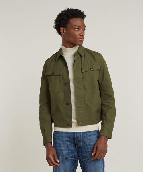 G-STAR RAW ブルゾン アウター JAK OVERSHIRT/コットンキャンバス