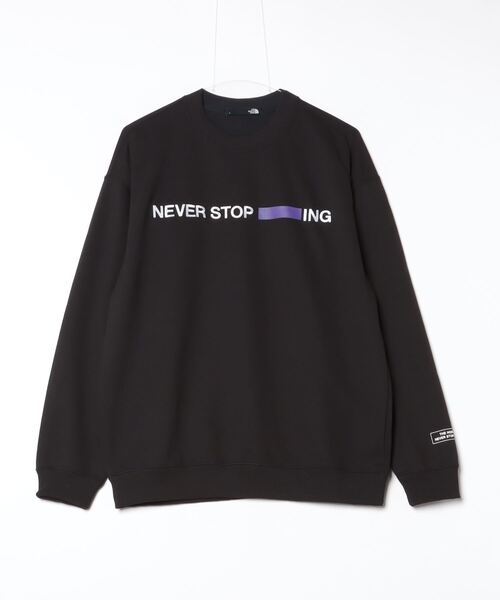 THE NORTH FACE トレーナー スウェット NEVER STOP ING Crew / ザ 