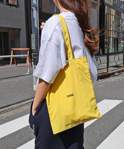 ANME トートバッグ ANMEロゴプリントA4トートバッグ レディース メンズ