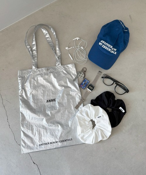 ANME トートバッグ 「新色追加」ANMEロゴプリントA4トートバッグ