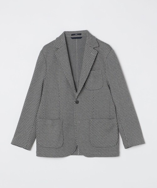 美品 ✨️ SHIPS ドットエア テーラードジャケット XL グレー SHIPS ジャケット テーラードジャケット SHIPS:「手洗い可能」TEXBRID