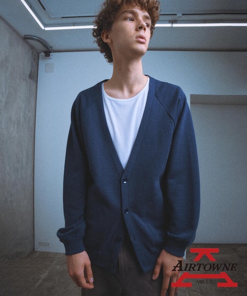 B.C STOCK（ベーセーストック） カーディガン AIRTOWNE MILLS別注