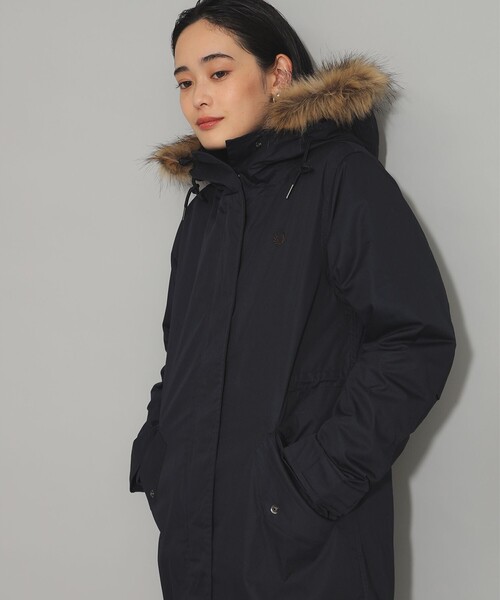 ジャケット・アウター FRED PERRY WOMEN ZIP IN LINER PARKA Zip-In Liner Parka - men(XS 601：HUNTING GREEN): | FRED