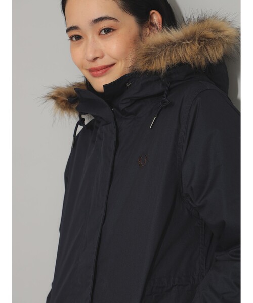 FRED PERRY コート アウター / Zip-In Liner Parka レディース