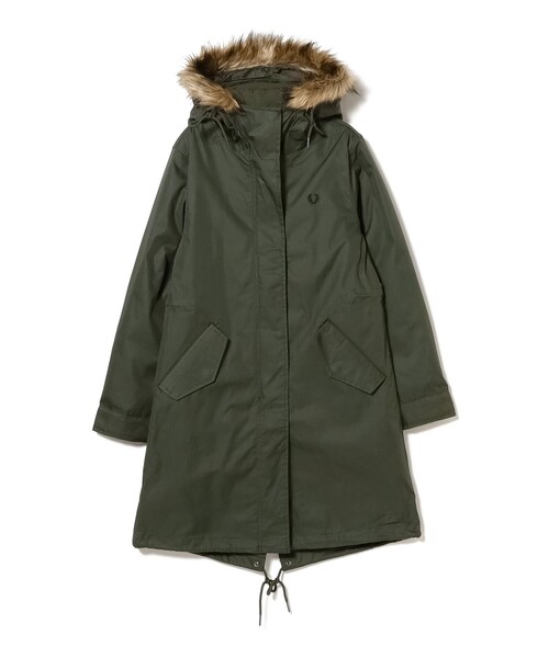 FRED PERRY コート アウター / Zip-In Liner Parka レディース