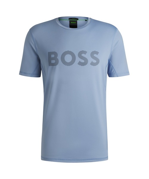 【本物保証】 BOSS（HUGO スリム モイスチャーマネージメント tシャツ BOSS） トップス