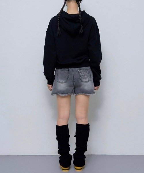パーカー 「FANCY CLUB」SPRAY LIE DOWN HOODIE レディース FANCY CLUB パーカー 「FANCY CLUB」SPRAY LIE DOWN HOODIE