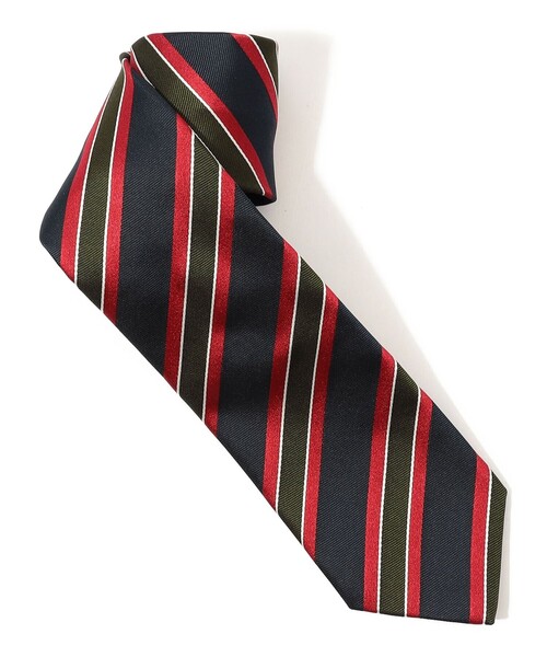 STEFANO BIGI（ステファノビジ） ネクタイ シルク レジメンタル