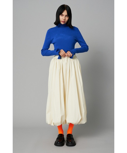 HeRIN.CYE ロング スカート Balloon form skirt バルーンフォルム