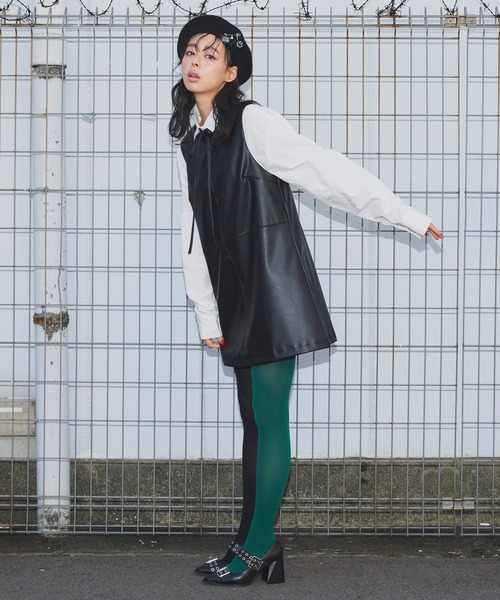 新品未使用品 Nala ミニワンピ Sサイズ 小さいサイズ プリーツニットワンピース 低身長さん・小柄女性