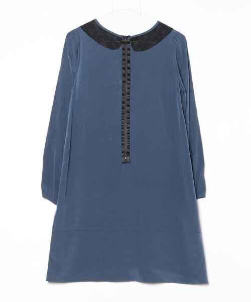 タフタスリーブコンビワンピース（ワンピース）｜LANVIN en Bleu