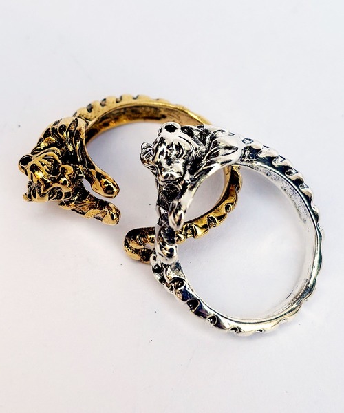 Port（ポート） 指輪 リング アンティーク調 タイガー リング 「 虎