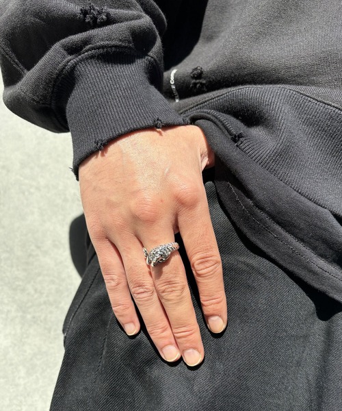 Port（ポート） 指輪 リング アンティーク調 タイガー リング 「 虎