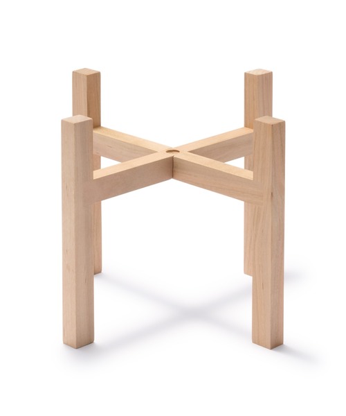 無印良品（MUJI） 木製スタンド 大 ペットフードボウル用 約20．5