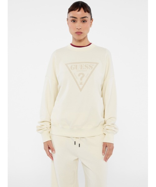トレーナー スウェット GUESS Originals Vintage Triangle Sweatshirt スウェット レディース レディース