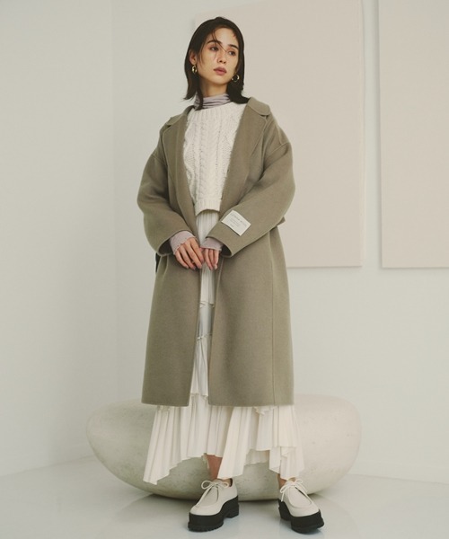 SNIDEL（スナイデル） コート 1 グレー レディース : ZOZOTOWN Yahoo