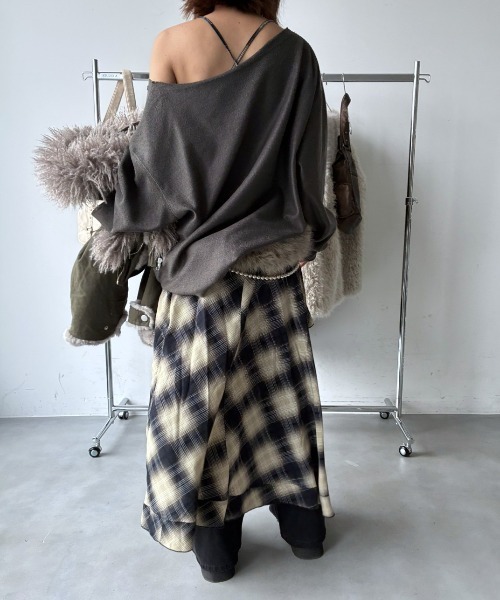 SHAGGIE（シャギー） ワンピース 「ViVi掲載」チェック柄/ニュアンス柄