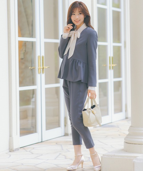 Retica（レティカ） セットアップ スーツセット レディース Vカラー