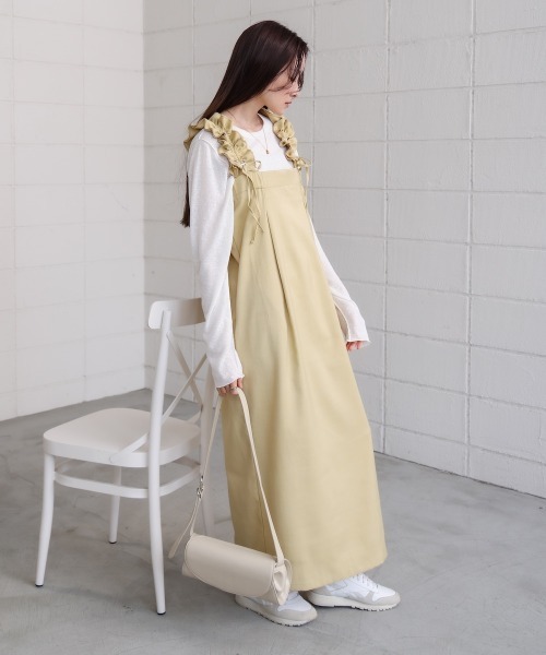 BAB（バブ） ワンピース 「S・Mサイズ展開」ギャザージャンパー