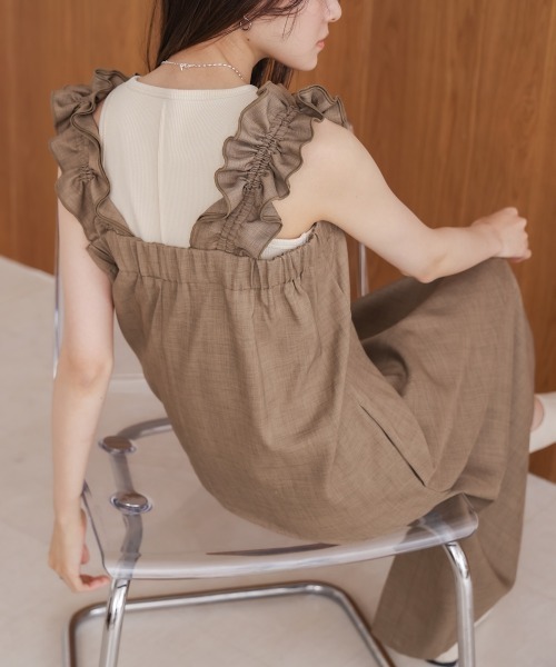 BAB ワンピース 「S・Mサイズ展開」ギャザージャンパー