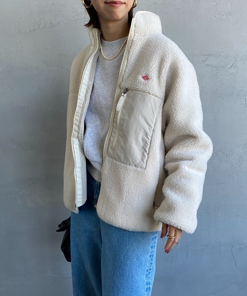 Danton（ダントン） ブルゾン S ライトベージュ レディース : ZOZOTOWN