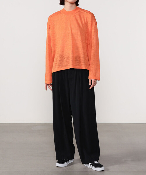ニット セーター roberto collina |  「別注」 クルーネック 長袖ニットプルオーバー WOMEN レディース ROBERTO COLLINA ニット セーター roberto collina | 「別注