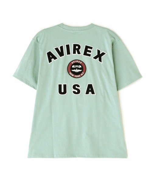 AVIREX tシャツ VARSITY LOGO T-SHIRT / バーシティ ロゴ 半袖T