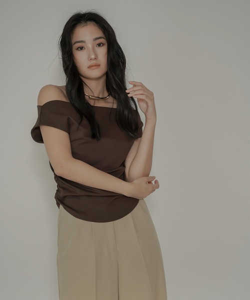 KINO THE KEI tシャツ 2WAY ドレープ プルオーバー
