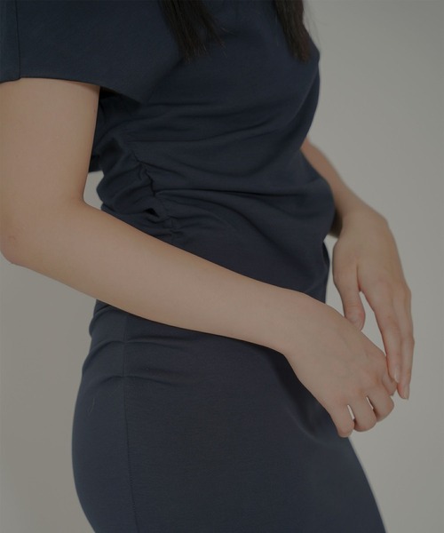 KINO THE KEI tシャツ 2WAY ドレープ プルオーバー
