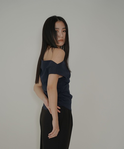 KINO THE KEI tシャツ 2WAY ドレープ プルオーバー