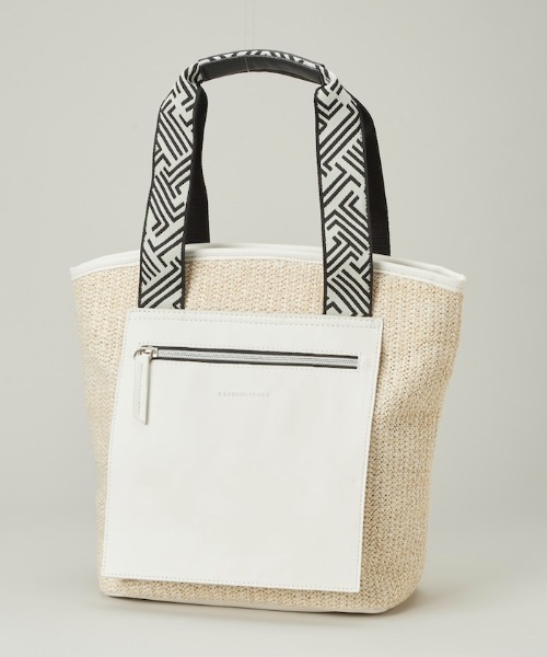 LANVIN SPORT トートバッグ モノグラム柄カートバック