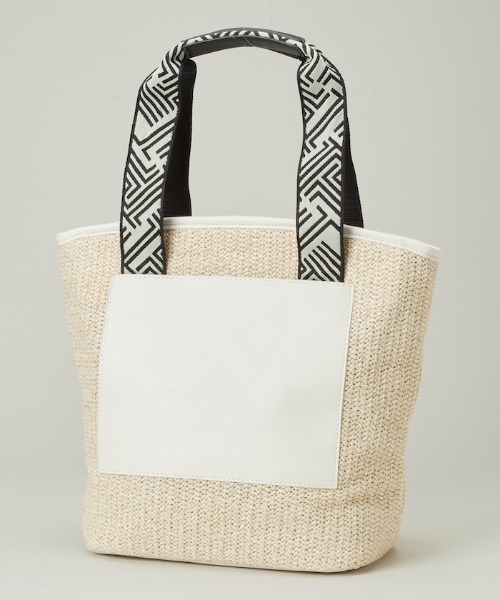 LANVIN SPORT トートバッグ モノグラム柄カートバック
