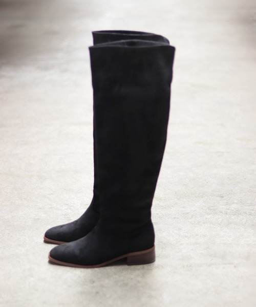 「SESTO」 ロングブーツ M ブラック レディース_画像4
